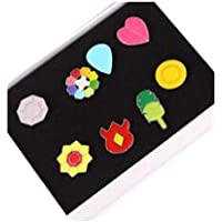 Pokemon Gym Badges Kanto Generation Collection Set of 8 by Lanrui